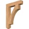 Ekena Millwork Westlake Craftsman Smooth Bracket, Western Red Cedar, 5 1/2"W x 32"D x 40"H BKT06X32X40WTL04SWR - alternate 1
